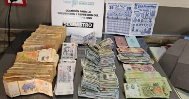 Desbaratan casino online ilegal que operaba en la provincia: 5 detenidos y millones secuestrados