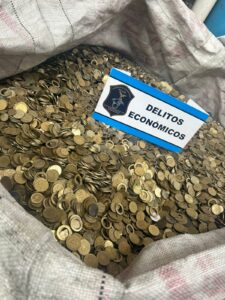 Recuperaron 220 toneladas de cobre robado y detienen a seis personas