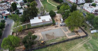 Avanzan las nuevas obras en el Parque Lineal Monte Chingolo
