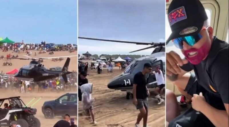 Secuestraron en Berazategui el helicóptero de Perro Primo