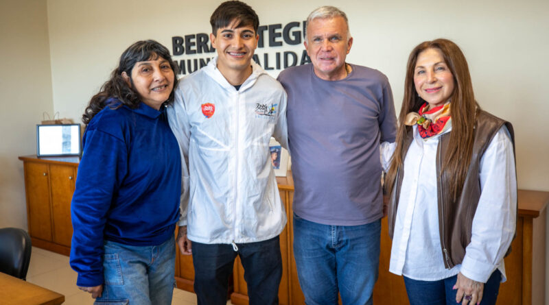 Balor recibió a deportista de Berazategui que viajará al Mundial de Shuai Jiao