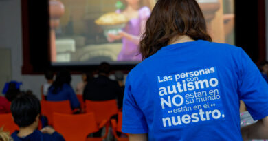 “Cine distendido” para niños y niñas con autismo y dificultades sensoriales