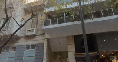 Incendio en un edificio de microcentro: 45 evacuados