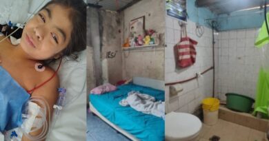 Nahiara recibió un trasplante renal y su familia necesita acondicionar su vivienda