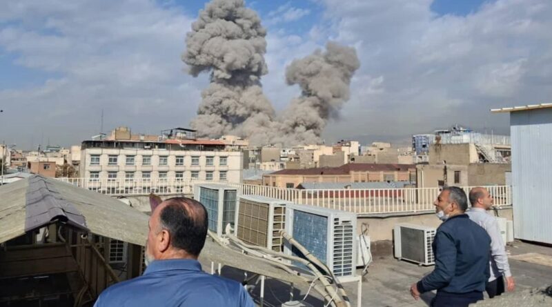 Israel y Estados Unidos bombardearon Irán y Teherán ya inició una contraofensiva